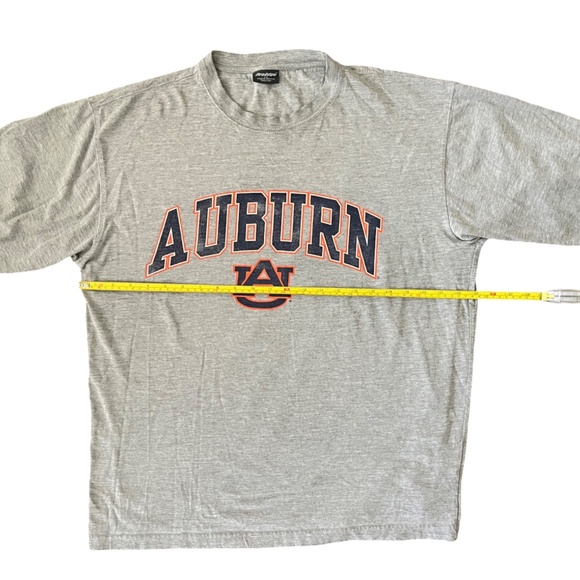 Vintage Auburn University T-Shirt Men’s L Grey Long Sleeve 90s College Graphic - Picture 6 of 8
